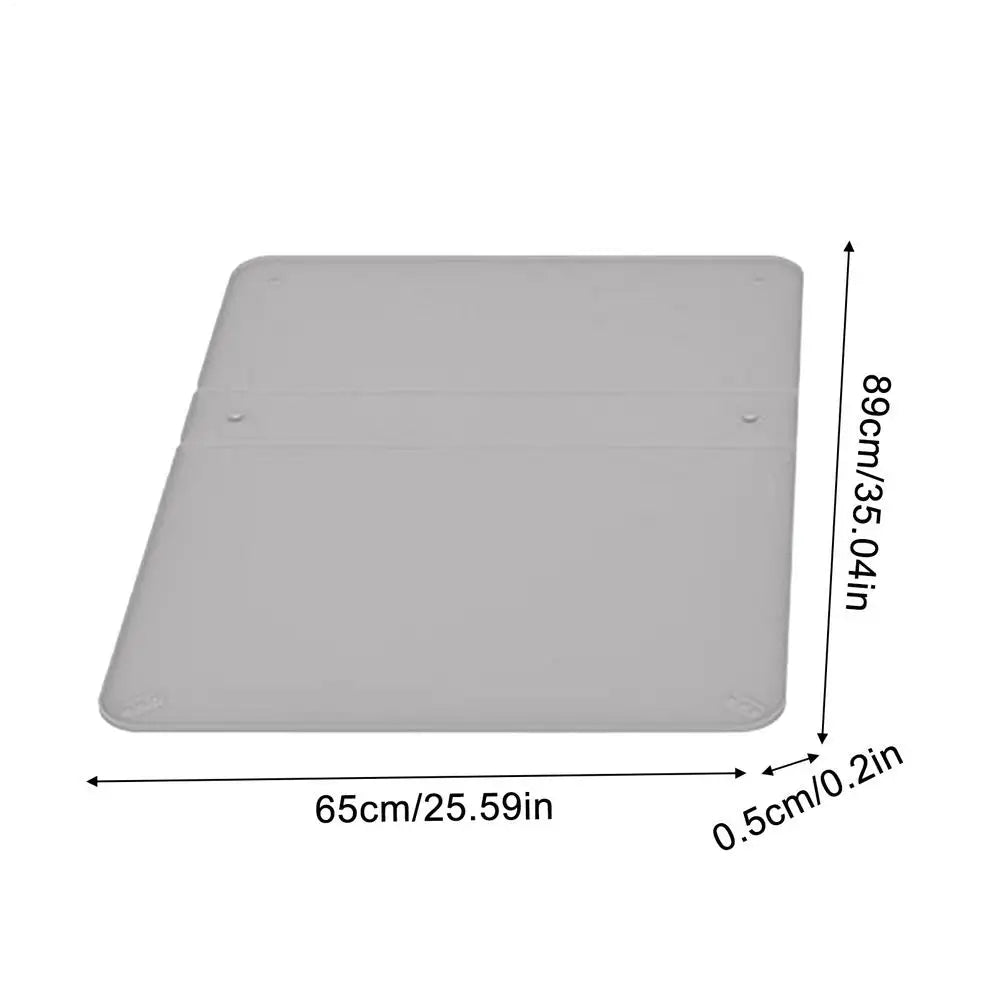 Folding Non Slip Pee Pad Silicone Dog Potty Training Pads Portable Dog Pee Pad Easy-to-clean Pet Pads For All Sizes Of Dog Cats