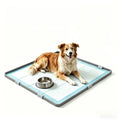 Dog Potty Pad Holder Raised Edges Leak Proof No Spill Puppy Training Pad Tray Floor Protection Pet Toilet Tray